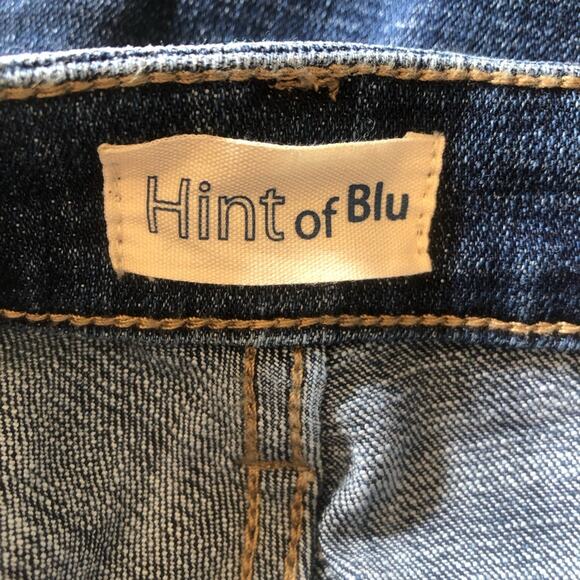 Hint of Blu Brilliant NWT Women’s Sustainable High Rise Ankle Skinny Jeans 28 - Picture 11 of 15